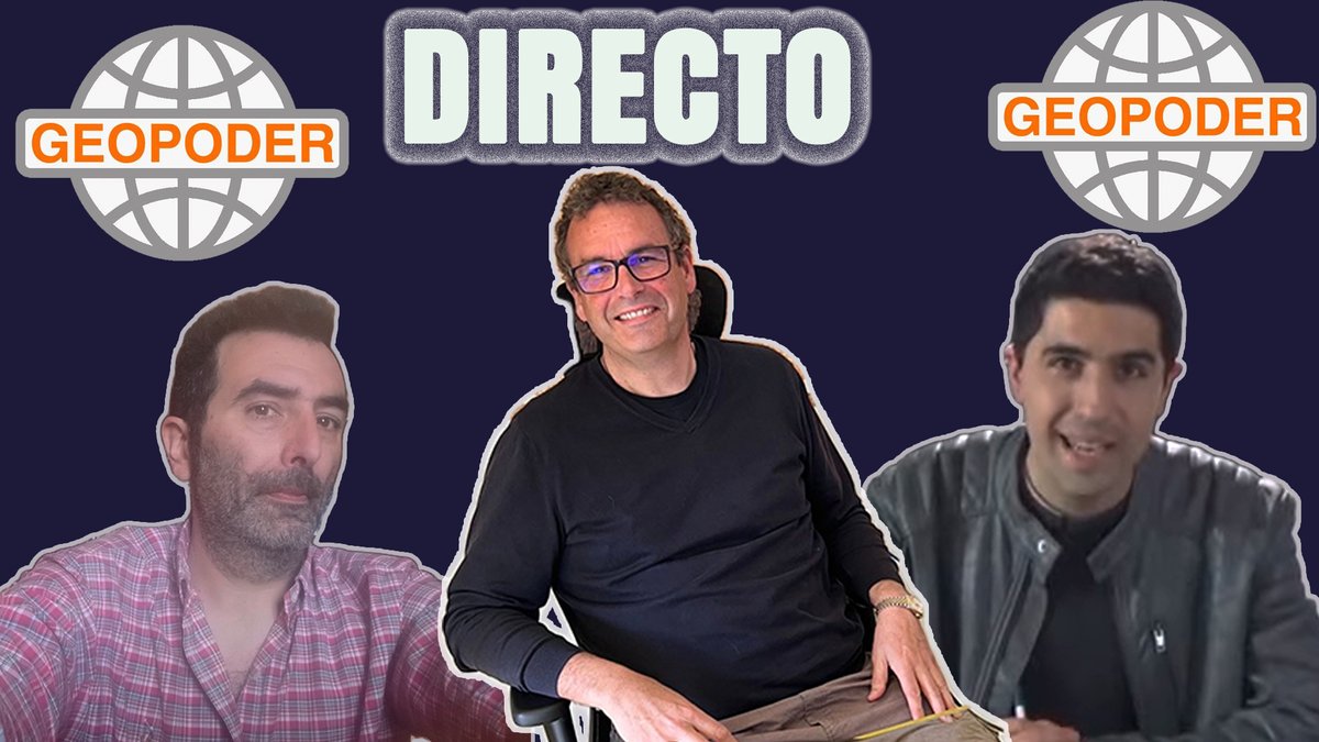 CGeopoder's tweet photo. ¡Atención amantes de la geopolítica! 🌍 No se pierdan el primer directo del canal Geopoder. 📺 Experto en geopolítica hablará los temas más candentes del momento en tiempo real. 🕘 Únete a nosotros para interactuar y aprender sobre el mundo en que vivimos. #Geopoder #Geopolítica https://t.co/a97OQ9jUMW
