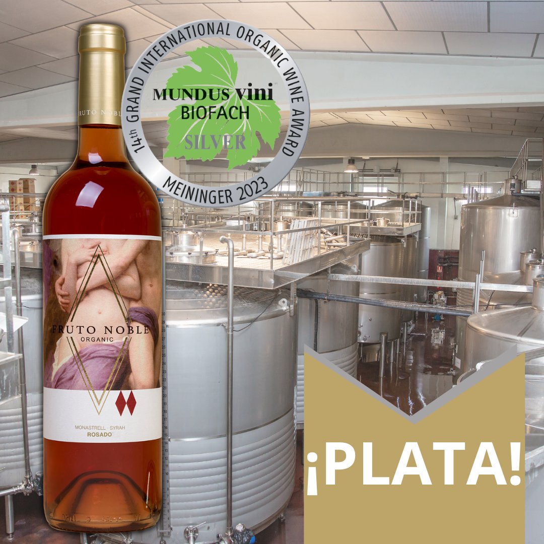 ¡¡PLATA EN MUNDUS VINI BIOFACH!!🥈
Sumamos otra medalla más para los vinos de la añada 2022.
Un rosado fresco y goloso que ya va apeteciendo con el buen tiempo😎
**
¡¡SILVER MEDAL AT MUNDUS VINI BIOFACH!!🥈
New award for 2022 vintage.
A rosé wine perfect for spring and summer😎
