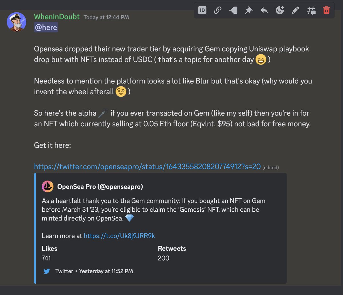 bitclays's tweet photo. Our team constantly dropping alphas 🗝️ 

at our discord. 

Needless to mention: It's engraved in our core values to add VALUE, extract nil.

Stay abreast with everything VALUE in the web3 space here: https://t.co/UfX0bFJ9Oj https://t.co/uCmGEMt3T1