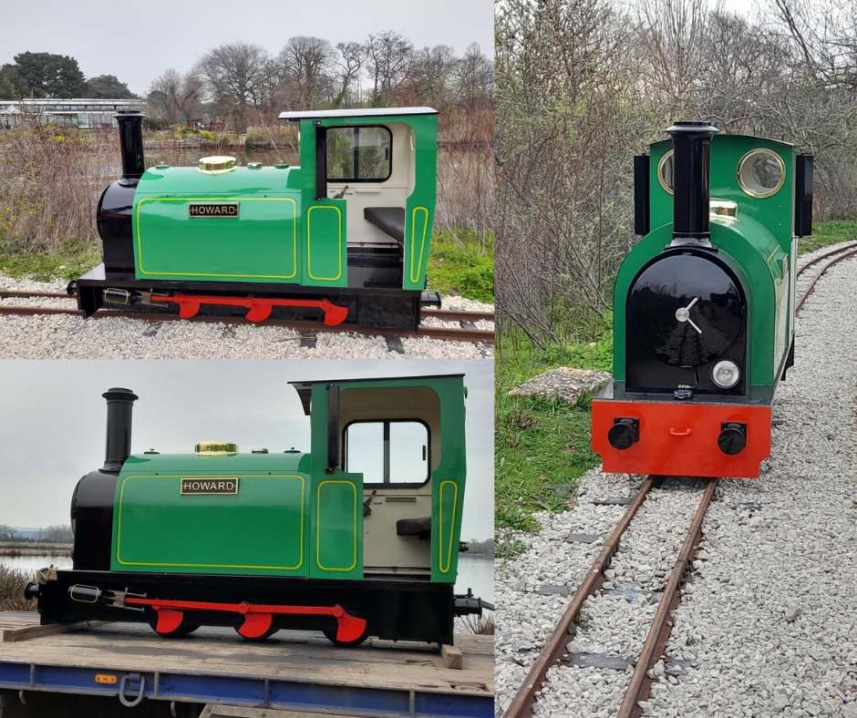 Guess who’s back at <a href="/Poole_Railway/">Poole Park Railway</a> just in time for Easter...🚂

Howard the train is back and brighter than ever with his new green paint job!