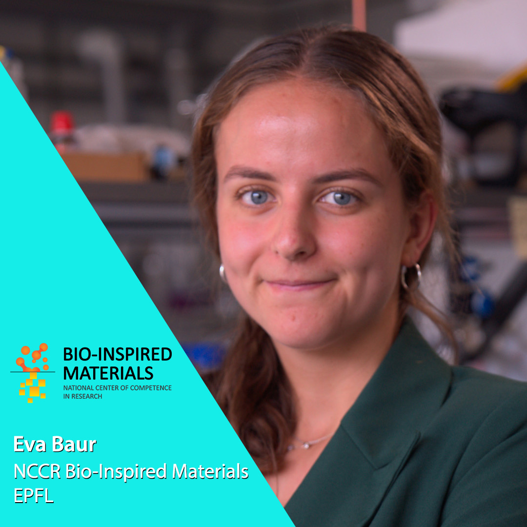 "As I pursue my #PhD, I am constantly on the lookout for new challenges, to explore the properties of soft #materials, discover approaches to improve and manipulate them for real-world applications." Meet <a href="/NCCRbioinspired/">NCCR Bio-Inspired Materials</a> student Eva Baur (<a href="/EPFL/">EPFL</a>)  bioinspired-materials.ch/en/equal-oppor…