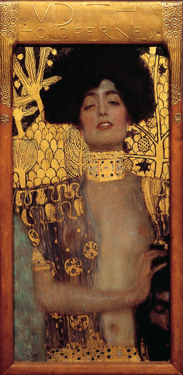 "Judith and the Head of Holofernes" by Gustav Klimt (1901), at <a href="/belvederemuseum/">Belvedere Museum</a>