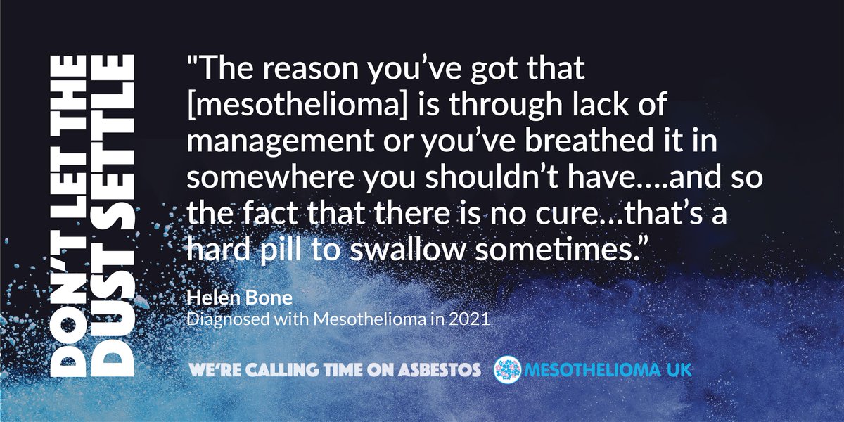 Helen, a former nurse, turned 40 last year. In 2021 she was diagnosed with mesothelioma, a cancer predominantly caused by exposure to #asbestos.  #DLTDS #WereCallingTimeOnAsbestos #mesothelioma #2023GAAW mesothelioma.uk.com/helen-bone/