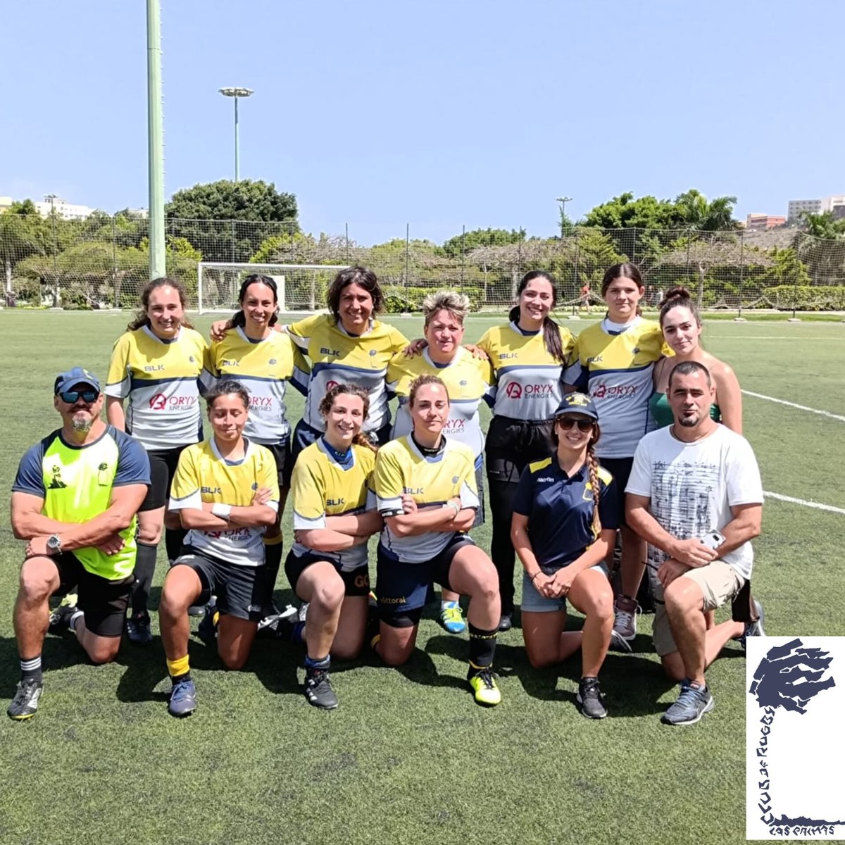 CRLPLasPalmas's tweet photo. Encuentros amistosos del #CRLP 🌴 el sábado 1 de abril del #SeniorCRLP y #FemeninoCRLP ante la BRICAN XVI en #rugbyXV y #rugby7s
Un gran día de rugby para empezar el mes de abril, si tienes ganas de probar este deporte, te esperamos!!!!!
#seguimosempujando
#rugby #rugbycanarias https://t.co/YpmBDweUhd