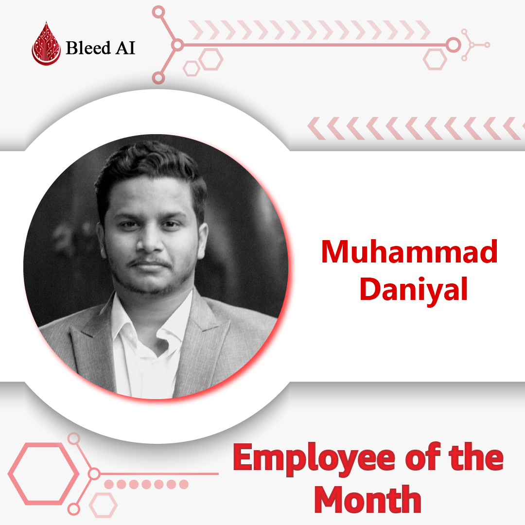 bleedai92's tweet photo. We are delighted to recognise #MuhammadDaniyal as our Employee of the Month!
#bleedai #TeamworkMakeTheDreamWork https://t.co/jfJcrqzaAC