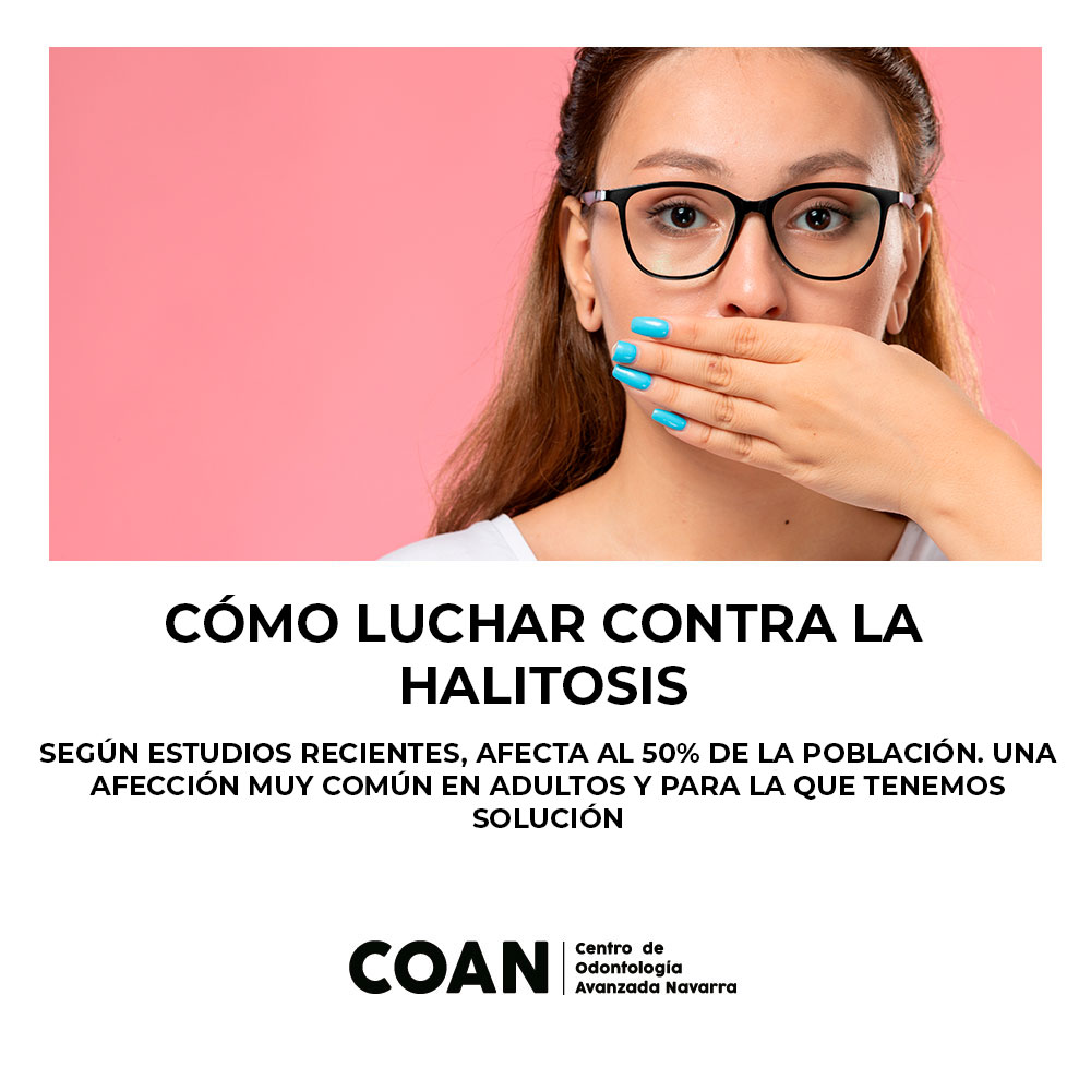 CoanNavarra's tweet photo. HALITOSIS: Según estudios recientes, afecta al 50% de la población. Una afección muy común en adultos y para la que tenemos solución.
📍C. Monte Monjardín, 9
📞  948 06 25 65
#sonrisa  #clinicadentalpamplona #dentistapamplona #dentistanavarra #odontologiapamplona https://t.co/cWi5IGLmZc
