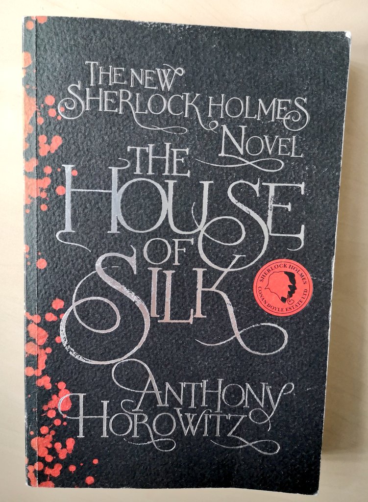 Fiete_Langohr's tweet photo. #lastbookread #lbr
@AnthonyHorowitz very faithfully brings Sir Conan Doyle's famous detective Sherlock back to life with a so far untold case. The house of silk combines devilish plotting and excellent characterisation. A great read! https://t.co/i2xYh4C2uA