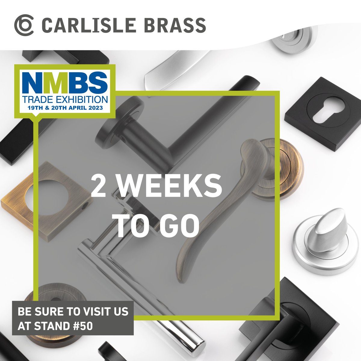 2-weeks to go to this year's <a href="/NationalMerch/">NMBS</a> Trade Exhibition, we can't wait!

Make sure to stop by at stand 50 for a few exciting surprises!

#NMBSExhibtion #NMBS #CarlisleBrass #Countdown