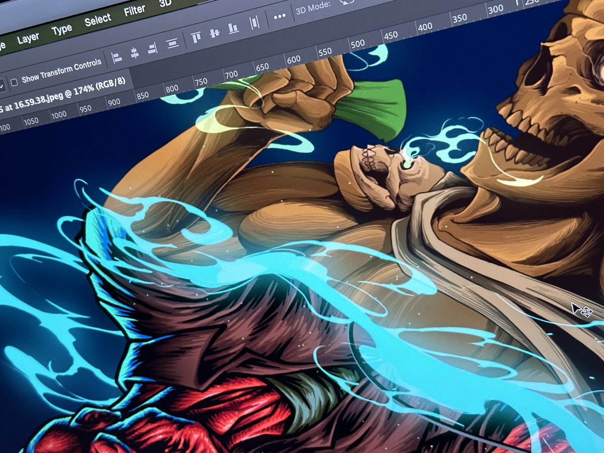 markusmanson's tweet photo. 💀 #workinprogress 💀
#collabwork with @wgrtillustrati2 is almost done
#GenuineUndead #UndeadNeverDie #RiseandShine #UndeadArmy #StayGenuine #StayUndead https://t.co/gZVoVkOwBX