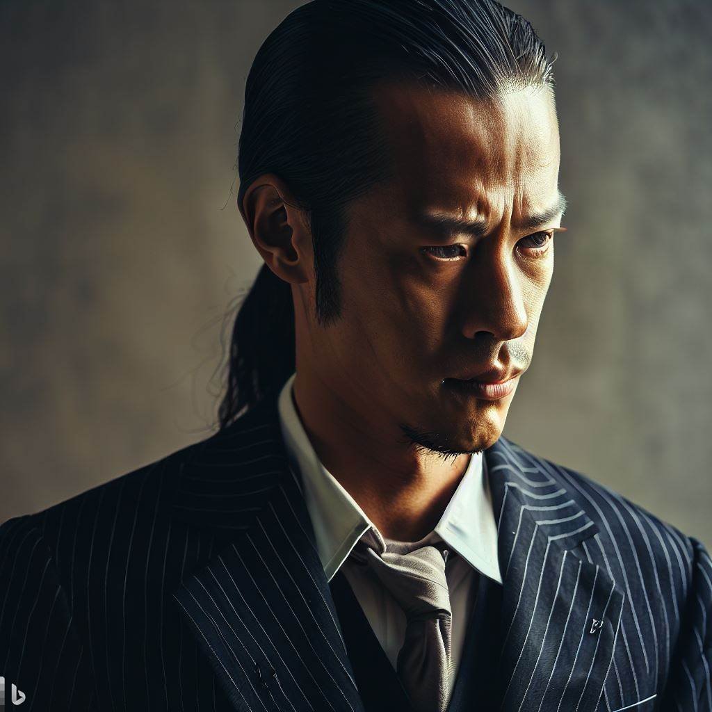 Hiroshi Tanaka, a yakuza member with a dark past and a reputation for violence. Hiroshi was born in a small town in Hokkaido and grew up in poverty. As a teenager, he turned to drugs and violence as a way to escape his difficult circumstances.@zkxprotocol #ZKXYakuza