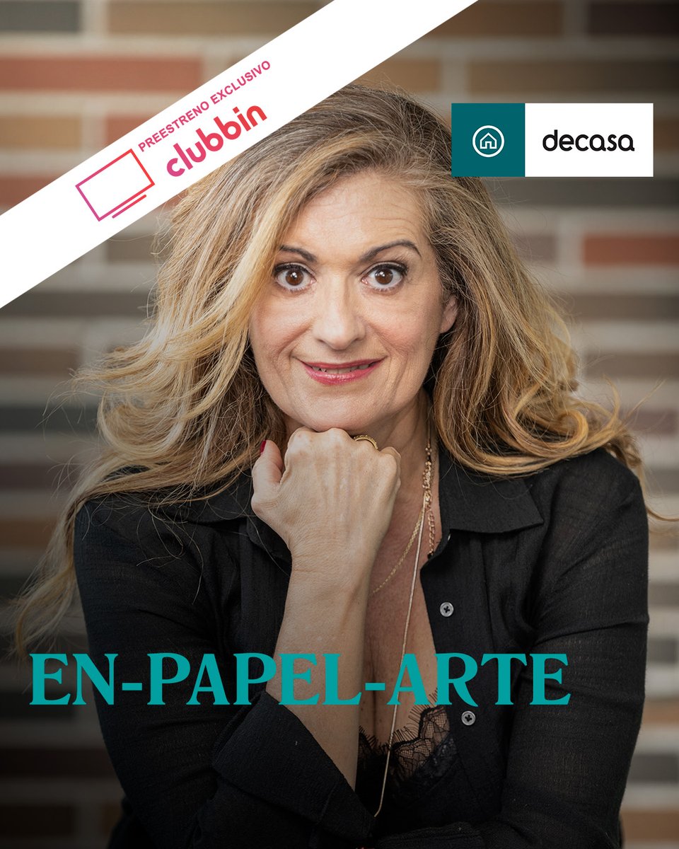 amcliving_tv's tweet image. ¿Quieres ver un nuevo episodio de En-papel-arte antes que nadie? Si eres de #clubbin, el club de Decasa, puedes hacerlo 😍

Disponible aquí ➡️ bit.ly/40wZi0h