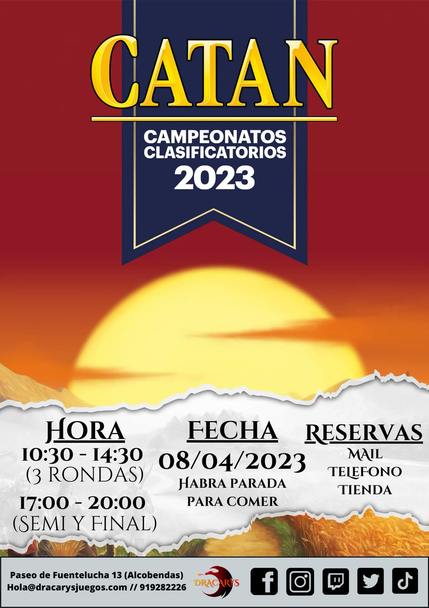 ozjuegos's tweet photo. Este sabado tenemos una cita con el clasificatorio #Nacional de #Catan, homenajeremos asi ademas a su creador #klausteuber que falleció ayer. @DevirIberia #AdictoACatan #FamiliaCatan https://t.co/UgVjMVK1C5