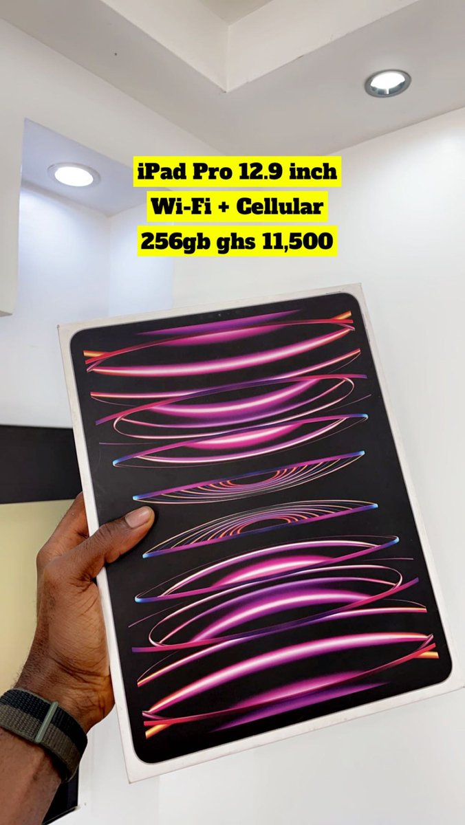 shopapplegh's tweet photo. Morning 🌞
iPad Pro
iPhone 14 ProMax 

Text us for your apple devices 
@shopapplegh https://t.co/M1u1CIIdpv