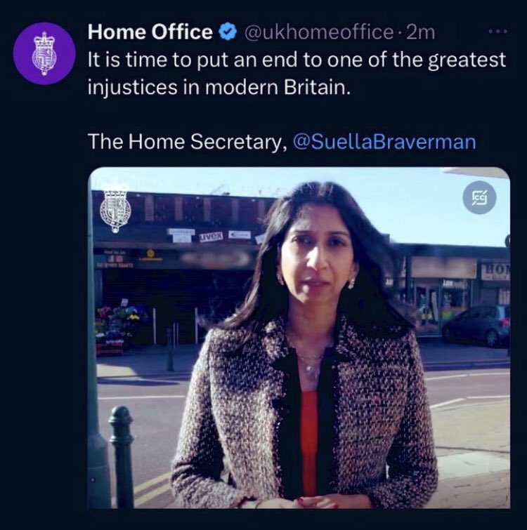 supertanskiii's tweet image. This (now deleted) Home Office tweet is not only most honest thing that they’ve said but also the best idea that they’ve come up with in many years.