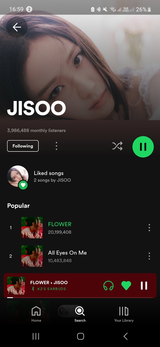 CRESCENTJS's tweet photo. let's keep streaming #JISOO's #FLOWER 🌹
ME STREAMING PARTY
#StreamMEnow https://t.co/bb0iauqdpN