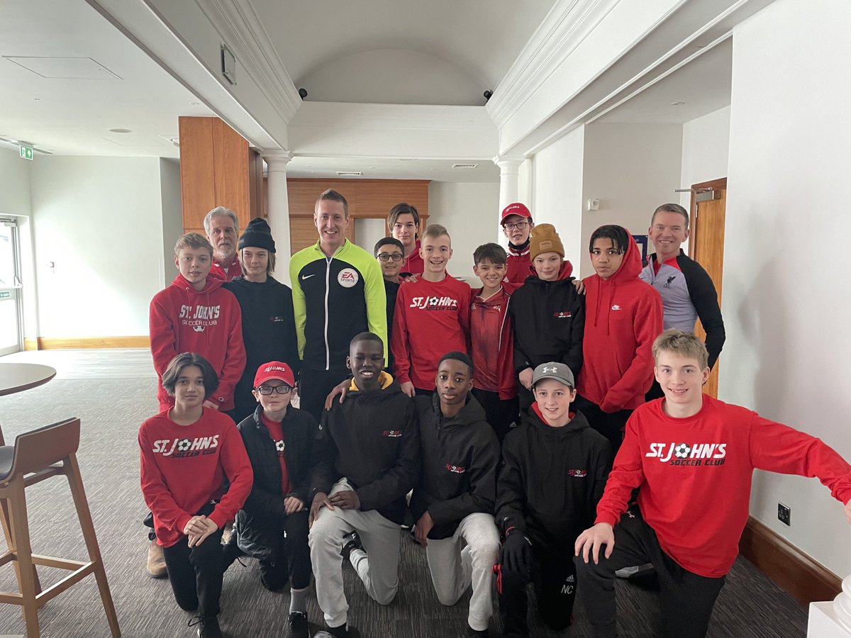 Bu13Sjsc's tweet photo. SJSC BU 14 in session with John Brooks who is a ref and VAR ref. The boys and parents learned a lot. ⁦⁦@St_Johns_Soccer⁩ https://t.co/D4KAf9QVaV