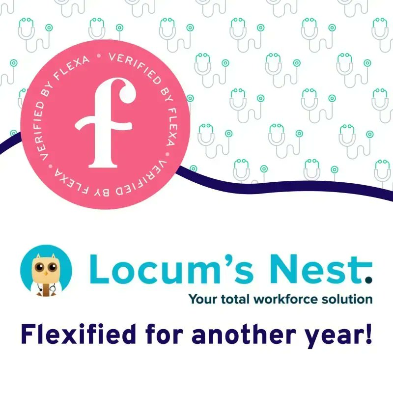 LocumsNest's tweet photo. 💥 We're proud to have been #Flexified for a 3rd consecutive year by @Flexa_careers as a truly Flexible workplace  🎉 Find out more about @LocumsNest, the number🥇most #Flexible company and our approach to #FlexibleWorking &amp; #WorkLifeBalance ➡️ https://t.co/QT5PnKptFM #FlexNHS https://t.co/BeYggZ1AHH