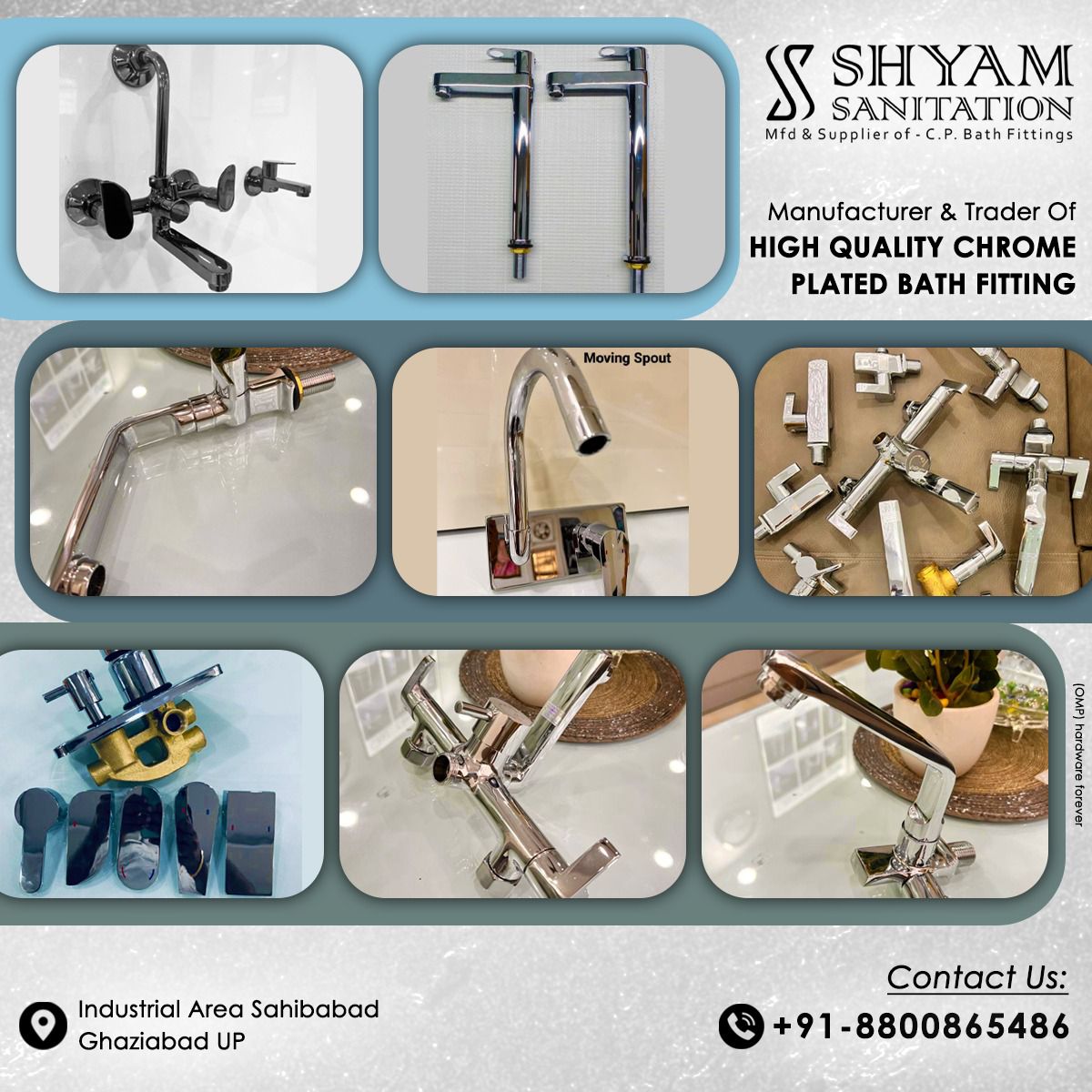 SHYAM SANITATION

Contact : 8800865486

Telegram : t.me/OMPhardwaregro…

#bathaccessories #BathFittings #jamnagar #bathroomaccessories #bathfitting #faucets  #bathroomdesign #tap #showers #bathroomremodel #plumbing #plumbinglife #cityofbath #somersetlife