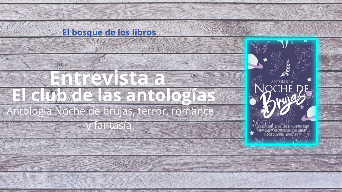 Marawrites1's tweet photo. Hoy en El bosque de los libros os traigo la entrevista a El club de las antologías (en instagram), espero que os guste. @Mlectoraa 

https://t.co/uYUHJtXYP7 https://t.co/NbGXEtVaue
