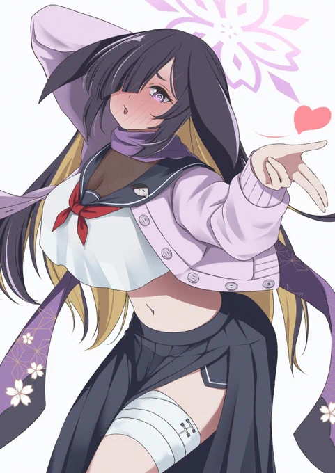 ツクヨの合体忍術 #ブルアカ 