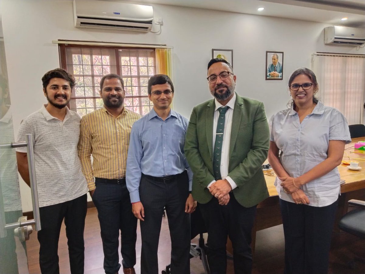 CySecKCoE's tweet photo. we had supper exciting time spent with #Australiantrade #Delegates from Australia at #CySecK Vik Singh and Neeraja Rao were present too.
@Austrade @digitaleducationhub @drashwathcn @OfficeofAshwath @ITBTGoK @CybercrimeCID @BlrCityPolice @iiscbangalore @Cyberdost @Startup_Kar https://t.co/SppcFwxAZX