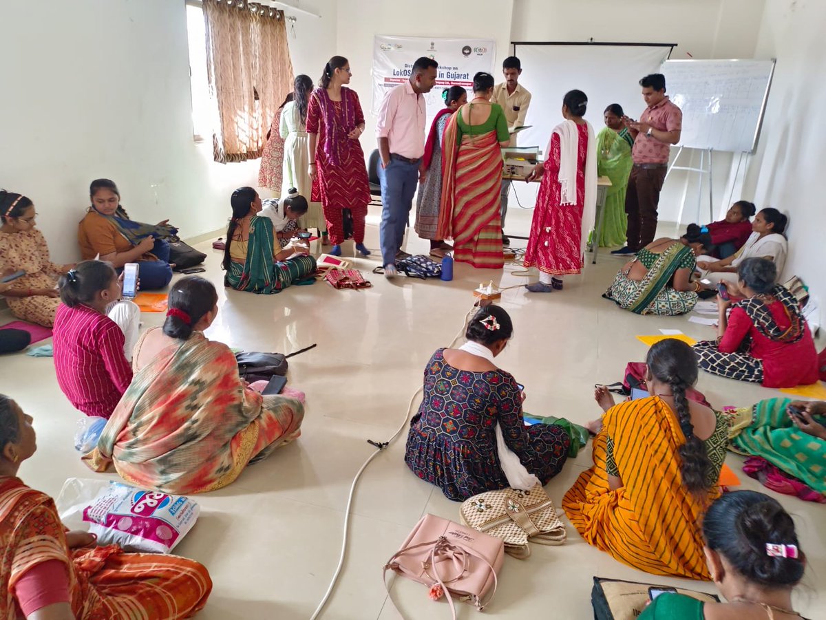 GLPCSnr's tweet photo. 3rd Day of District Level Workshop on LokOS Roll-Out Venue:- Rseti Training Center - Surendranagar.
@GlpcLivelihood https://t.co/SGoBBwTxuY