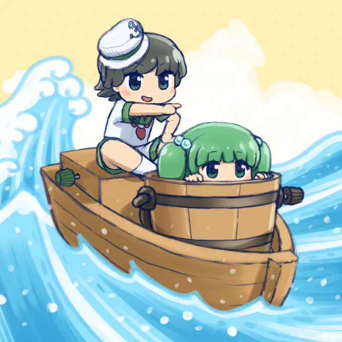 村紗の船にキスメを乗せられそう っていうコメントがあったので乗せてみました 