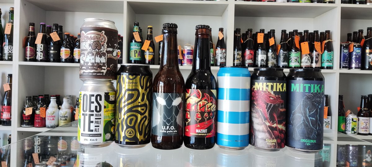 👉Y con estas ricas novedades damos por finalizada la semana. Volvemos a la carga el próximo martes 11.

🚀Pero aún estais a tiempo de venir a cargar para no quedaros sin gasolina para estos días 😉

Monster Beer, llenando Toledo de buena cerveza 🍻 desde 2015

#monsterbeertoledo