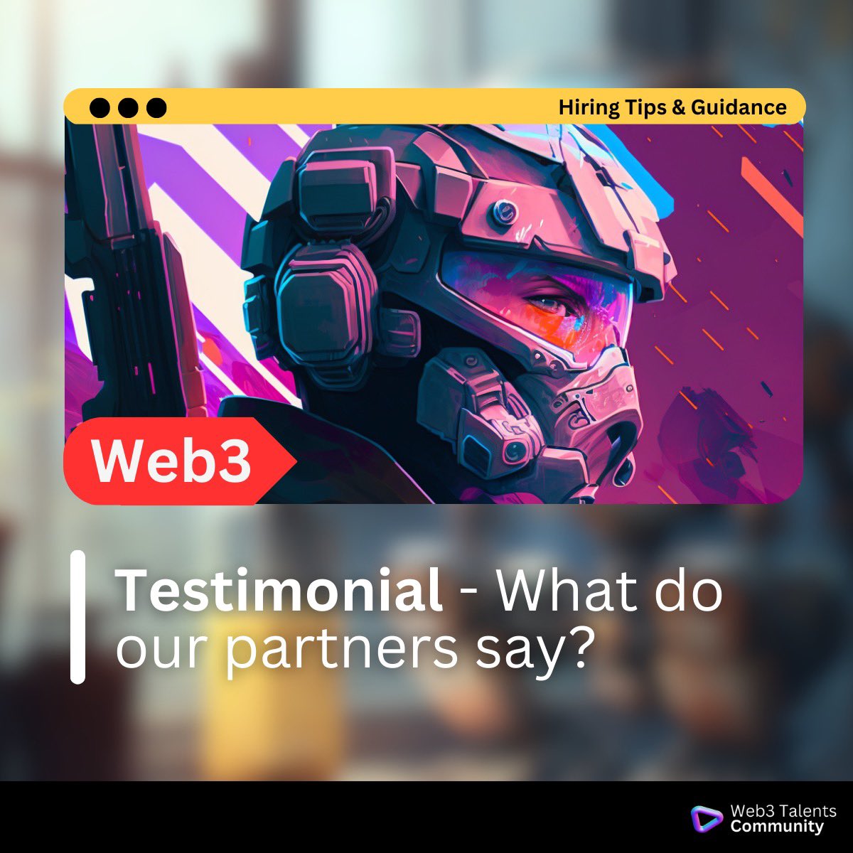 MawienB's tweet photo. What do partners say about our Gamified Quest approach? 

🧵

#web3 #developers #recruiter https://t.co/PbzAxNypLu