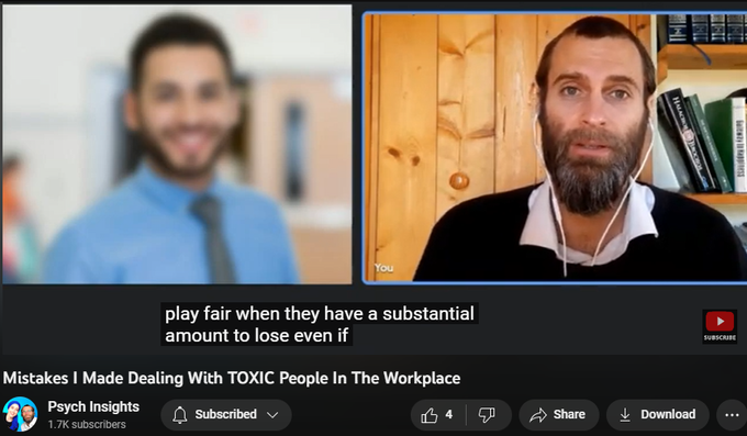 53 views  22 Dec 2022  #mentalhealth #relationships #healing
https://www.goldcbt.com/ The Stay Gold Podcast: Josh Goldberg talks with "Matthew Wilson" the assumed name of a celebrated teacher with outstanding accolades who found himself in a nightmare position.

GET The Book HERE: Getting Over Myself: A True Story: https://www.amazon.co.uk/dp/B0BNTWF7WV

Forced to take actions against his employees his situation delves deeper into despair.
From rock bottom and armed with nothing but integrity and a sense of honor, he journals his story.
From his childhood, military tours and experiences both good and bad he documents his life using therapeutic ad psychodynamic counselling techniques to find out the answer to the biggest question of his life.
Why is this happening to me?

#healing #toxicworkplace #mentalhealth #relationships