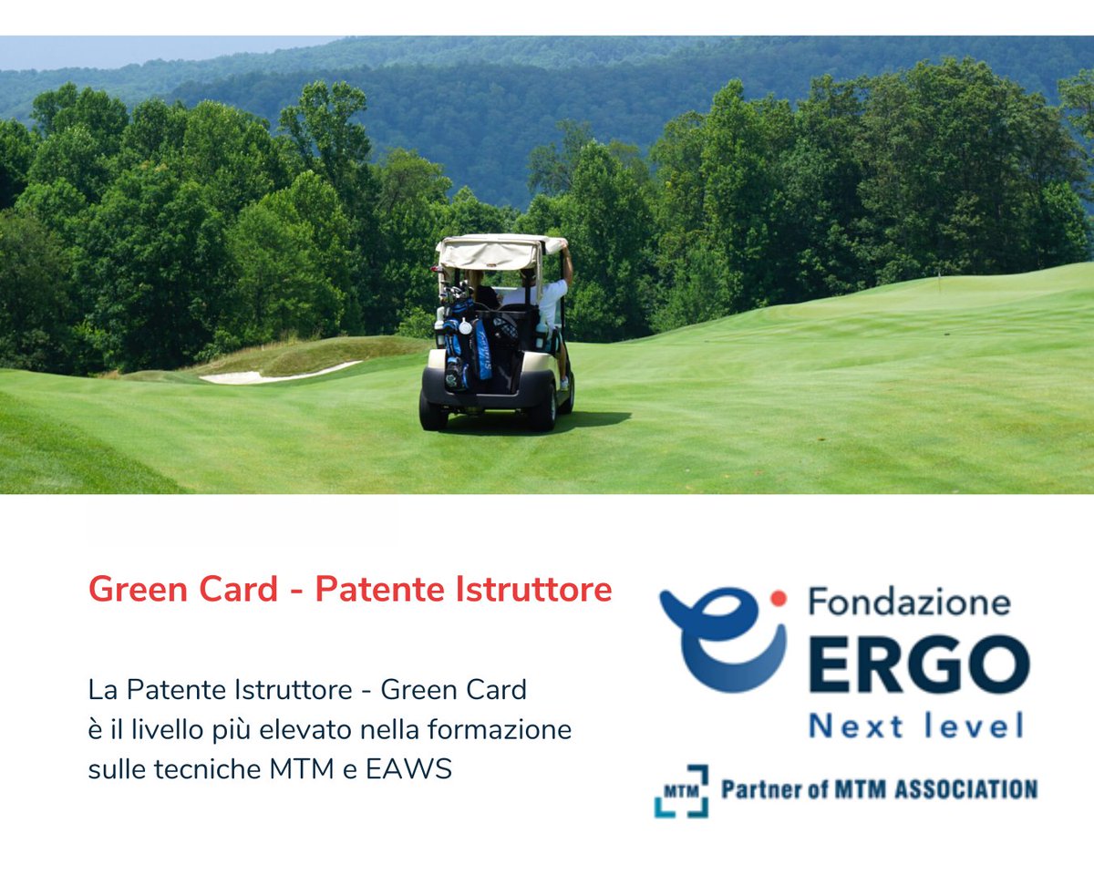 La Green Card - Patente Istruttore è l'attestazione più elevata nella formazione sulle tecniche MTM e EAWS®. 
L'istruttore diventa il riferimento per la formazione dei dipendenti in azienda e per l'intero ambito relativo all'applicazione e all'implementazione di questi metodi.