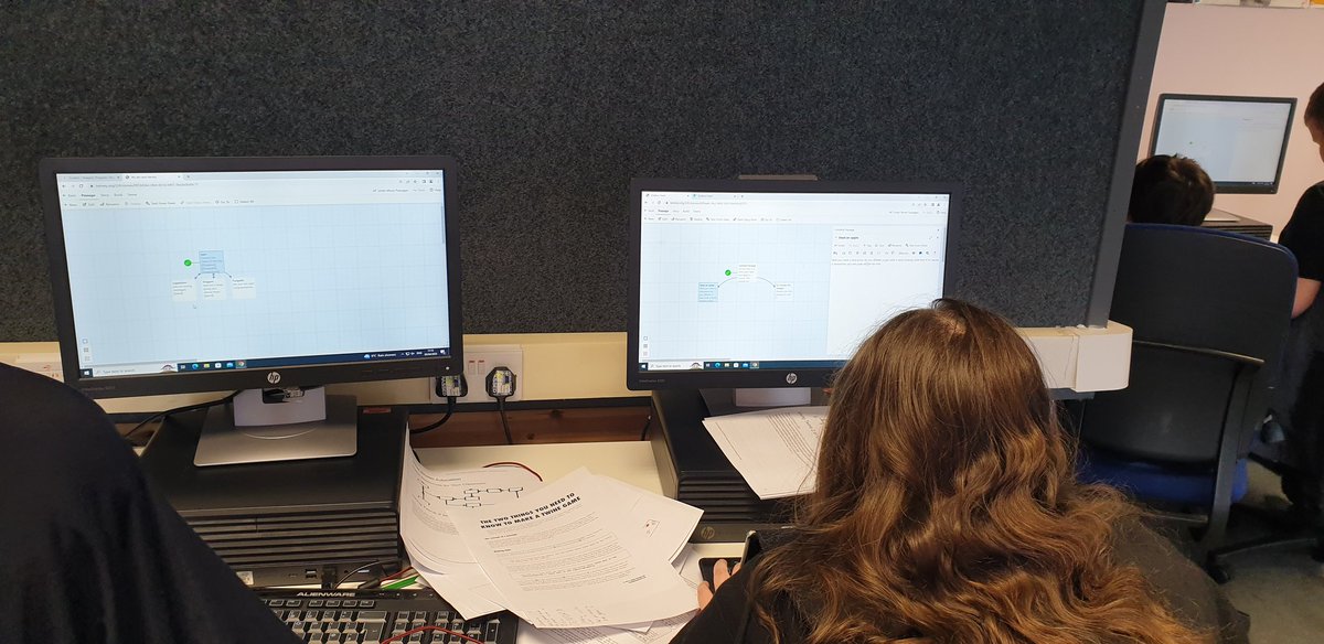 aford78's tweet image. Day 2 of our @WCSGamesPaisley @WestCollScot @DigitalXtraFund coding club. Today&apos;s activity is #interactivestorytelling using @twinethreads #gamesdesign #storymakers #narrativedesign