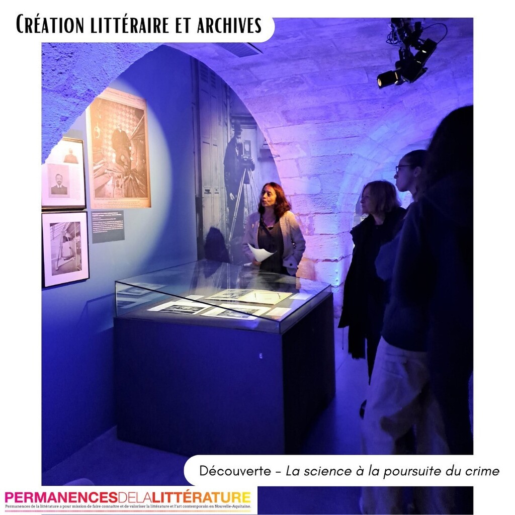 👉🕵️‍♀️ Ce vendredi 7 avril, trois classes de collégiens ont rendez-vous aux Archives départementales de la Gironde à Bordeaux pour livrer les restitutions du travail d’écriture mené avec l’auteur de romans noirs @_yvan_robin_ sur le thème de la police sc… instagr.am/p/Cqpm8pSNr2G/