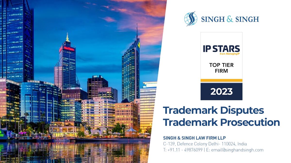 singh_llp's tweet photo. With immense pride @singh_llp is delighted to share the recent rankings from @ManagingIP, where firm has been featured as #toptier firm as @IP_STARS 2023 for #trademark #disputes and #trademark #prosecution.

For more details, visit https://t.co/iwwrS8YqC5 https://t.co/JzNmZmLAMH