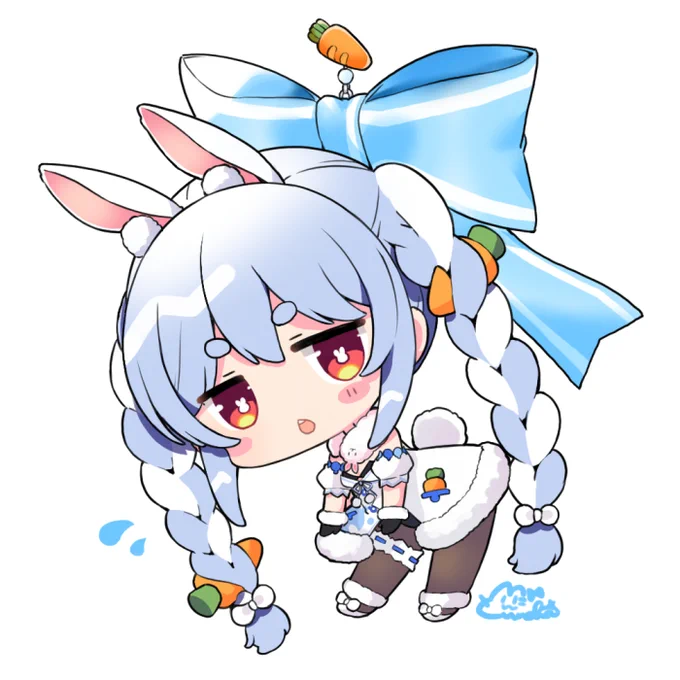 りぼんにつられちっちゃぺこちゃん#ぺこらーと 