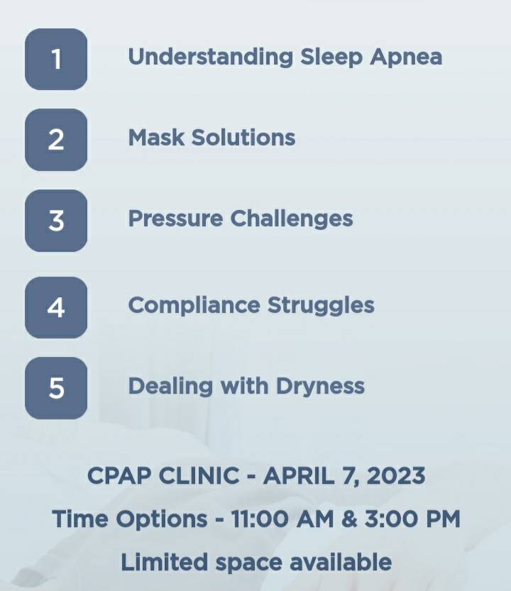 HayatHomeMed's tweet photo. It is not to late to sign up for the Free CPAP clinic  just go to https://t.co/IMH5QLoGBf  
Fill out the form and we will send you an email or call confirming your time. This is a in office class at 3518 W 95th st. #hayathomemed #cpapclass # sleepapneahelp https://t.co/1F34rBso1O