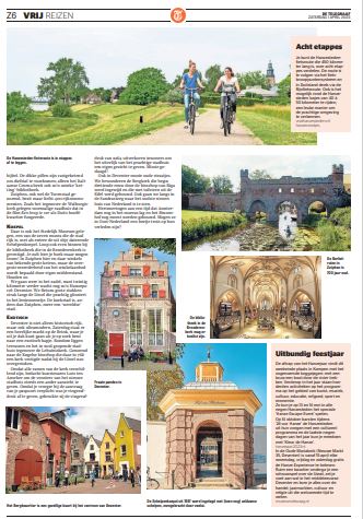 MarketingOost's tweet image. 𝗛𝗮𝗻𝘇𝗲𝘀𝘁𝗲𝗱𝗲𝗻 𝗶𝗻 𝗧𝗲𝗹𝗲𝗴𝗿𝗮𝗮𝗳 𝗙𝗶𝗲𝘁𝘀𝘀𝗽𝗲𝗰𝗶𝗮𝗹 | 2/2
Super mooi verslag van de @Hanzesteden Fietsroute langs de #IJssel etappe  Doesburg-Zutphen-Deventer. 
Aanrader dit #hanzejaar2023