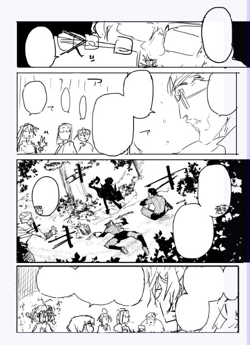 次の話のネームもようやくできそう…今回も結構なボリュームになりそうです。いつもお待たせして申し訳ありあせぬ…😞引き続き、頑張ります。 