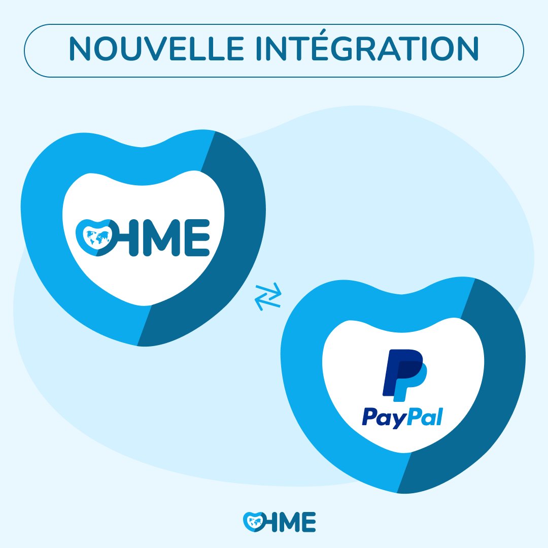 On nous l'avait demandé, le voilà ! 👋 
On compte un nouveau partenaire: <a href="/PayPal/">PayPal</a>, solution de paiement, qu'on ne présente plus !, maintenant connectée à OHME. 
⤴️Remontent : don, financement participatif, adhésion, billetterie, vente
RDV dans les Applis➡️ ohme.welcome-ohme.fr/store