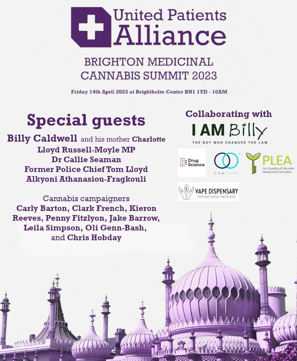 In a candid and fascinating conversation, Clark French, founder of United Patients Alliance, spoke to Latest's Yael Breuer about campaigning for Medicinal Cannabis and about an event that is taking place in Brighton on the 14th April. Interview coming soon!