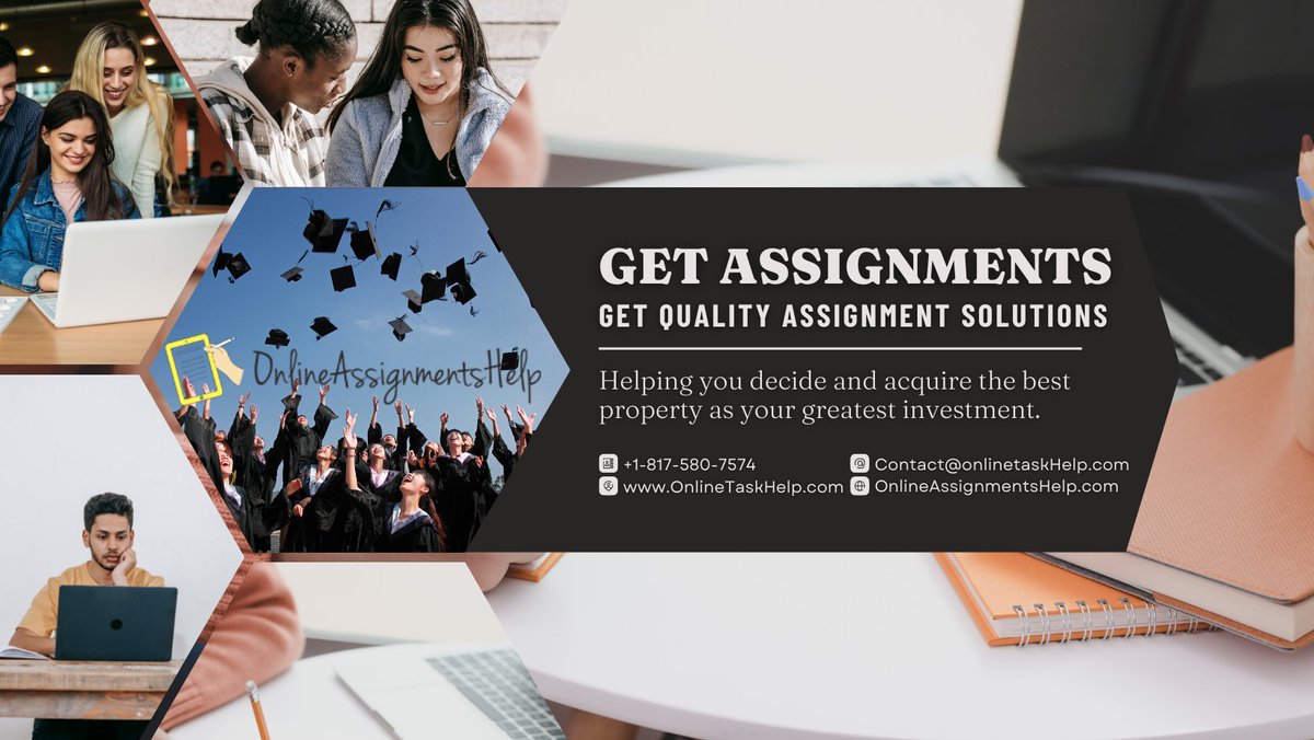 onlinetaskshelp's tweet image. Looking for some extra help with your online assignments?
We’ve got you covered! Our online assignment help service offers expert assistance in a wide range of subjects, including math, science, business, and more.
#OnlineAssignmentsHelp #ExpertTutors #CustomizedSupport