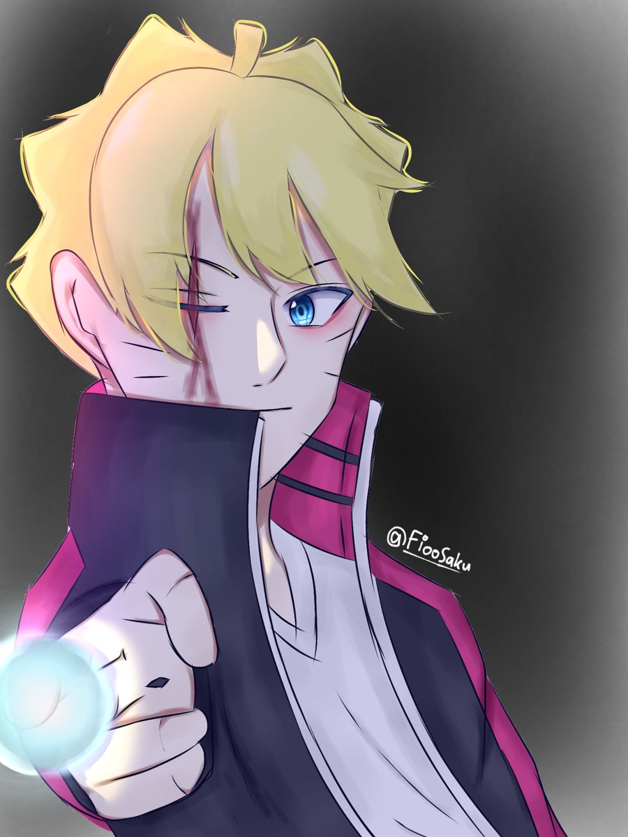 FiooSaku's tweet photo. Rasendan #BORUTO #borutouzumaki #art #fanart https://t.co/DnIPRICjPZ