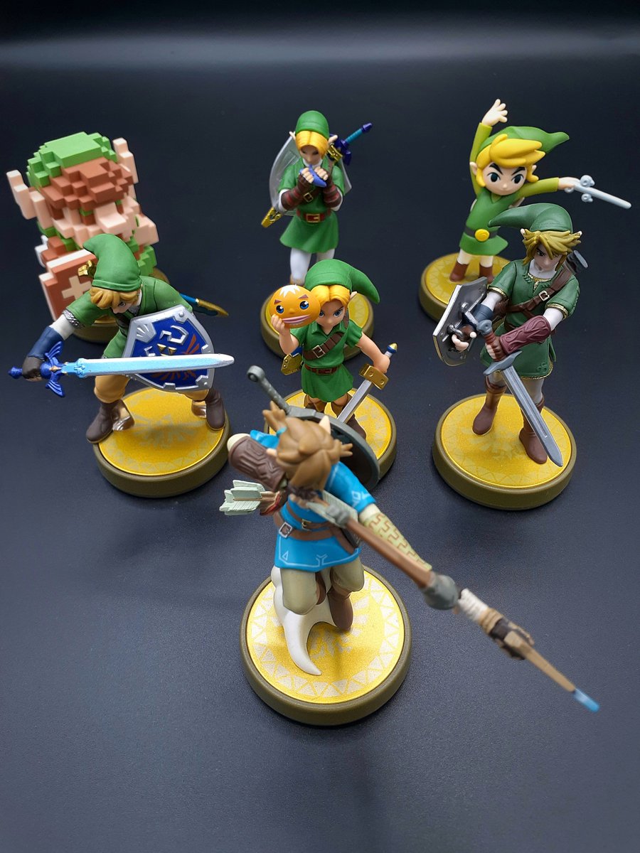 amiibo リンク 時のオカリナ/ムジュラ/トワイライト/スカイウォード