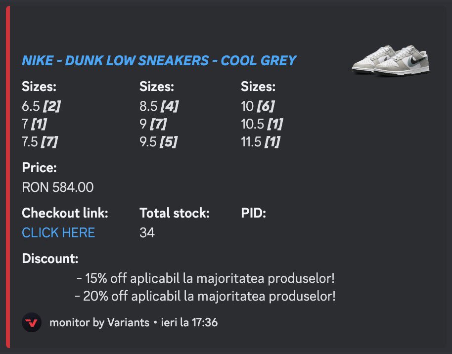 Variants tweet media