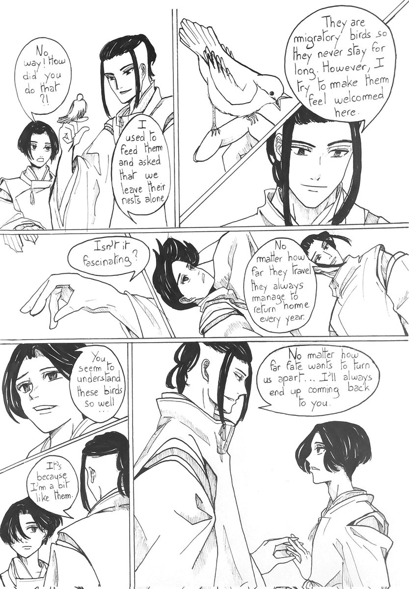 Avanelielle's tweet photo. Doramai feudal AU [Part 17/17] | left to right | Thanks everyone for reading 🙇‍♀️
I had so much fun drawing this story so I hope you liked it (*´˘`*)♡

 #drakey #dramai #ドラマイ https://t.co/HljCLy7U5i