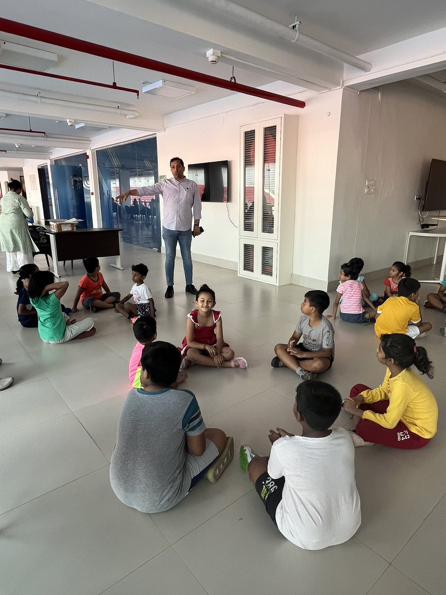 NavalTata's tweet photo. Day 3 calls for team building activities 🤝

#SummerCamp #ONTHHPC https://t.co/BGX46WCe80