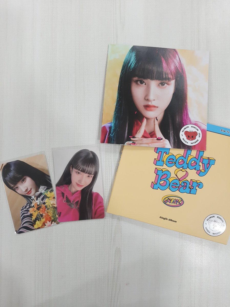 ayakasimppp's tweet photo. β‘ #simppp_mails β‘
~ #ggscartproofs
Yoon makestar and teddy bear digipack finally came home safe! Thank you very much po @ggscart for the smooth and quick transaction! 'Till our next~ https://t.co/PARLsOf0iZ