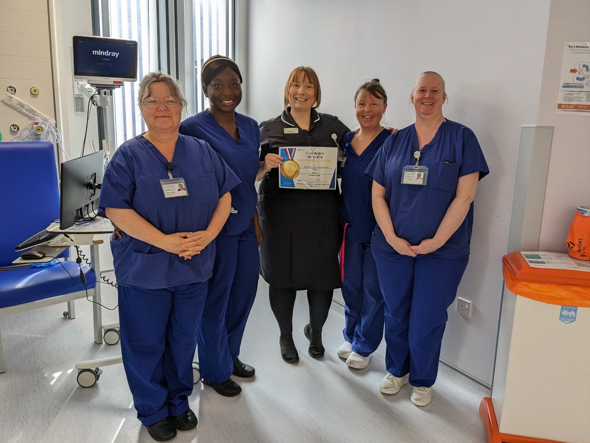 The NCIR are very proud to be awarded a Gold Medal for our Day Case SOP, which supports getting patients up and moving quicker and reduces overnight acute bed demand. Well done team! @ReconGamesUK @NMCPExcellence #reconditionthenation