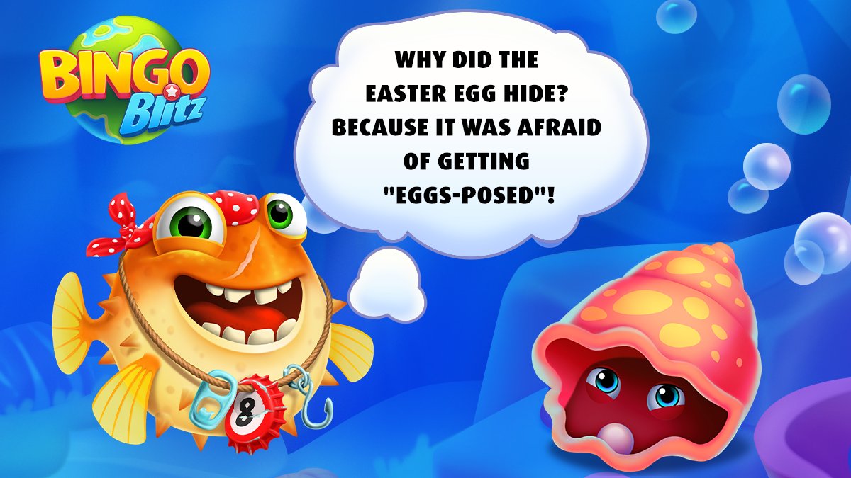 BINGO Blitz on Twitter "Speaking of hiding eggs, where do you hide
