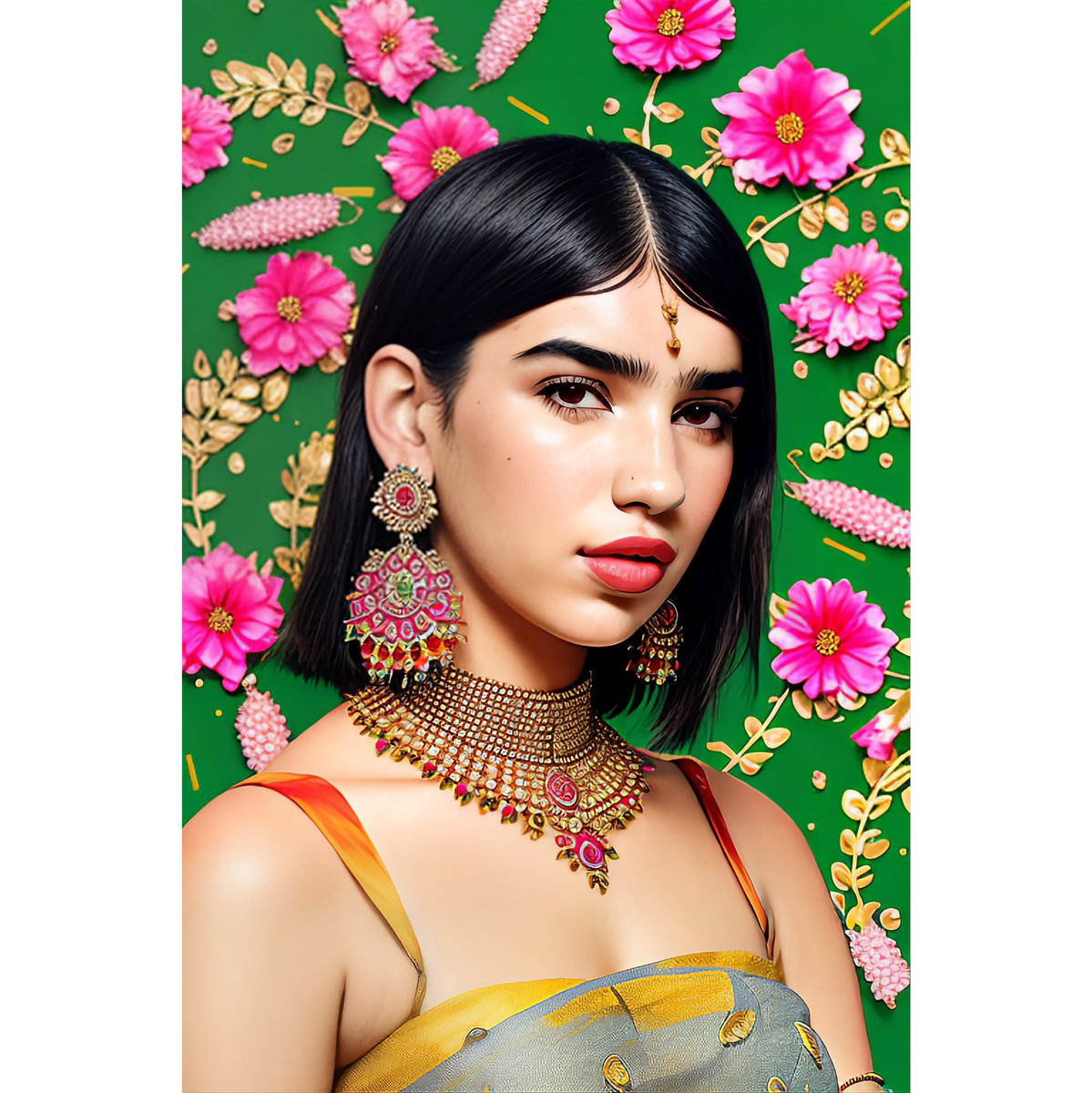 ai_divas's tweet photo. 🔥🔥What if Raja Ravi Varma painted Dua Lipa🔥🔥🔥
Follow for more posts..

#ai #aiart #ai_divas #desigirl #stablediffusion #midjourney #openai #dalle2 #sareelove #aiartcommunity #aiartist #aiartgallery #aiartwork #aiartdaily #ravivarma #ravivarmapaintings #dualipa #whatif #india https://t.co/53acisCqL0